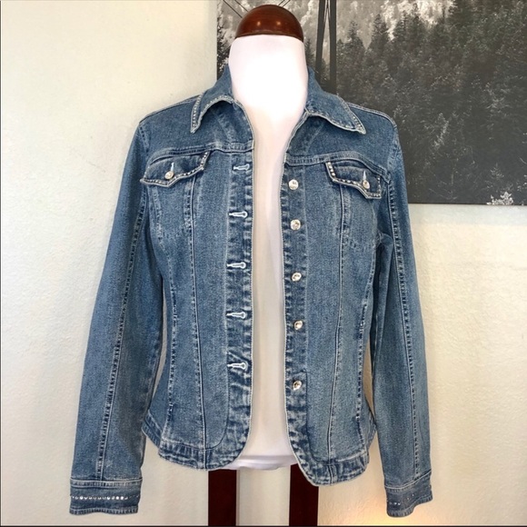 Christine Alexander Jean Jacket Swarovski Crystal - Picture 1 of 7